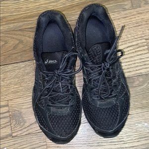 Asics Black Sneakers size 9